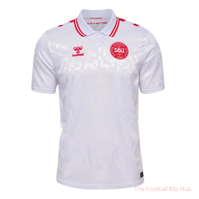 Men 2024-2025 Denmark Away Shirt UEFA Euro 2024