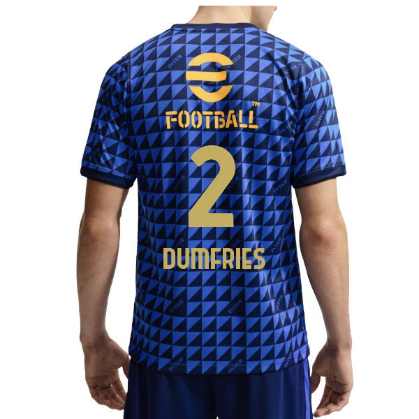 [SPK] 2026-2027 Inter Milan Pre-Match Shirt (Blue) (Dumfries 2)