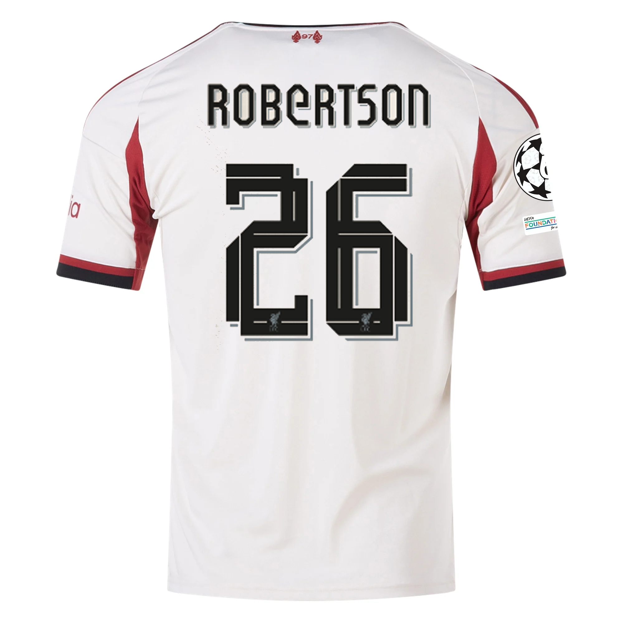 Liverpool Robertson 2025-2026 UCL Away Jersey – Authentic Shirt