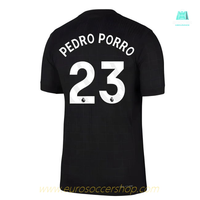 2025-2026 Tottenham Authentic Away Shirt (Pedro Porro 23)