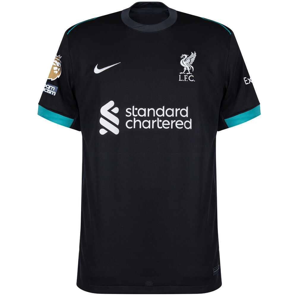 Liverpool Away Shirt 2024-2025 Season Winners Trophy