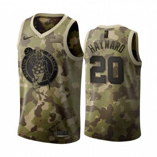 Official Celtics NBA Icon Edition Jersey #20 Gordon Hayward 2019 Icon