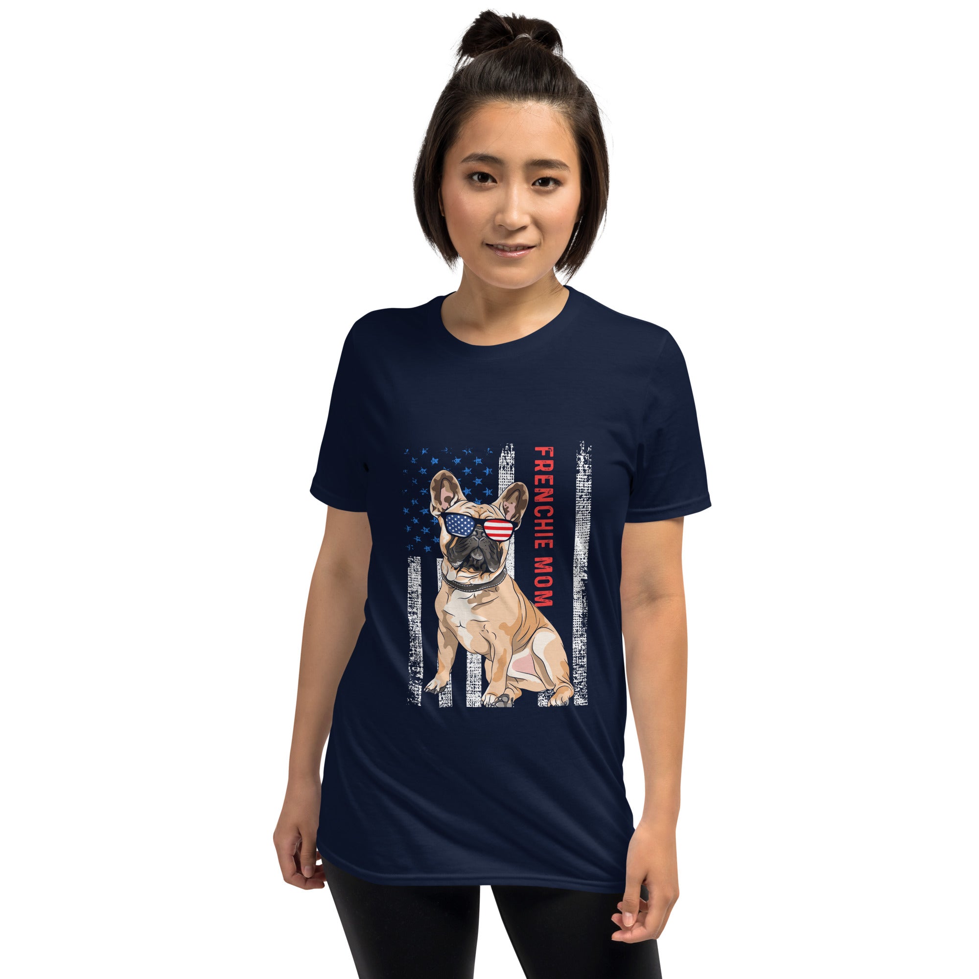 French Bulldog Momgram Frenchie Unisex T Shirt Practical Pet Supply