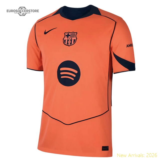 Barcelona 2025 Third Jersey Shirt Football Fan Supporter For Football Supporter Collection