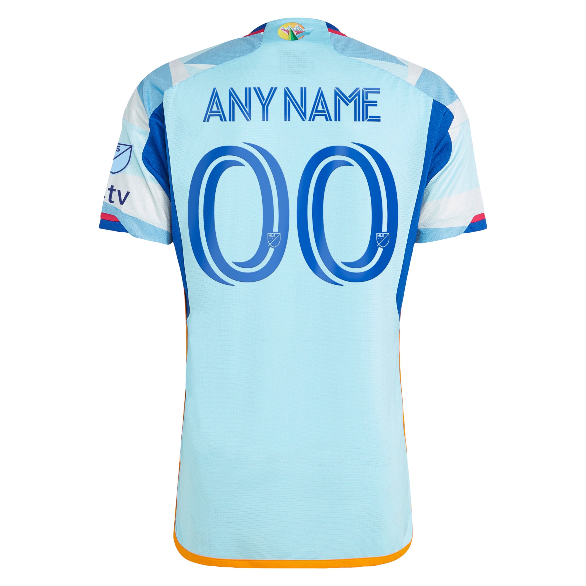 [SJH] Colorado Rapids 2023 New Day Kit Authentic Custom Jersey - Light Blue