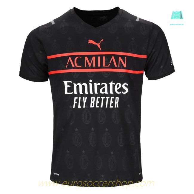 2021-2022 AC Milan Third Shirt (Your Name)
