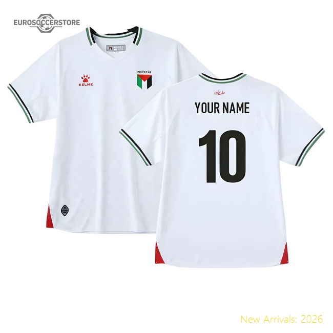 Elite Palestine Your 20242025 Home Jersey Modern Moisturewicking