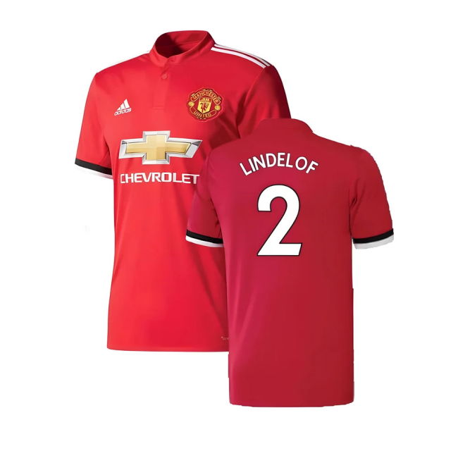 Manchester United 2017-18 Home Kit ((Excellent) 4-5 Year) (Lindelof 2)