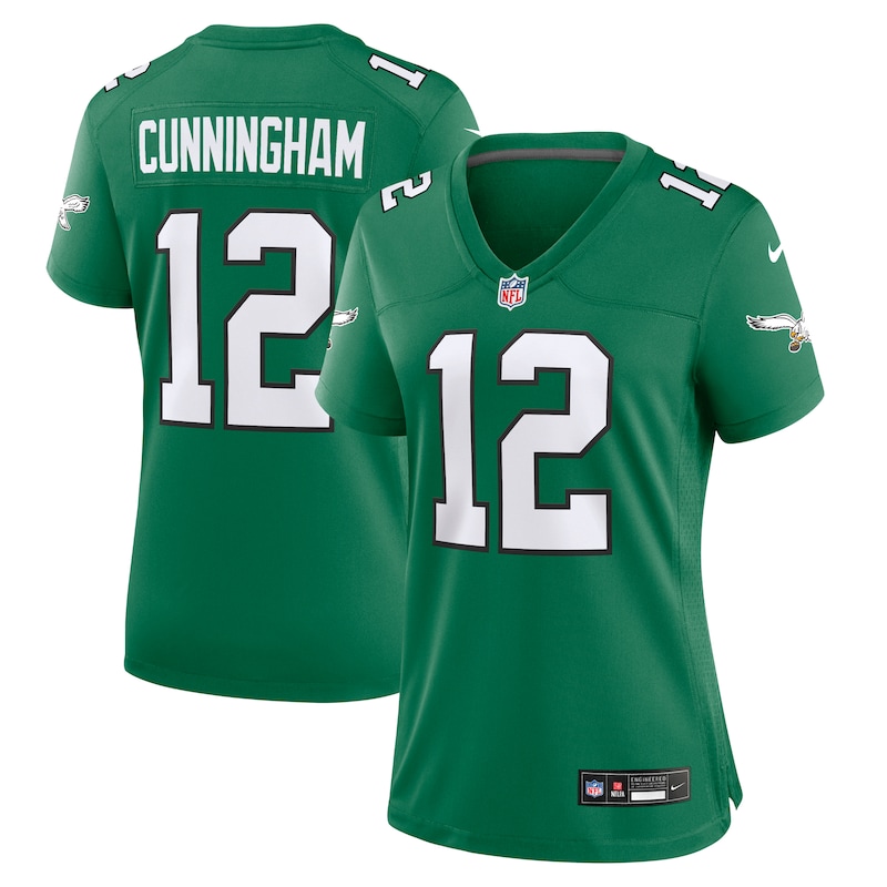 None Randall Cunningham Philadelphia Eagles Fan Favorite Team Game-...