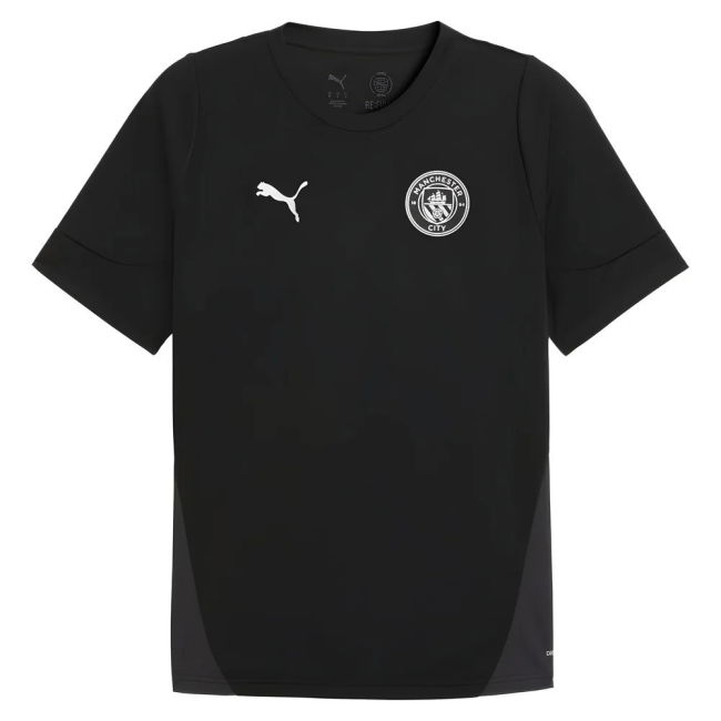 Vintage Man City 2025-2026 Man City Training Jersey (Black) for Mat...