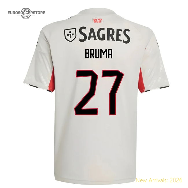 Sl Benfica Children 2025 Away Jersey Shirt Football Fan Game Day Game Day Apparel