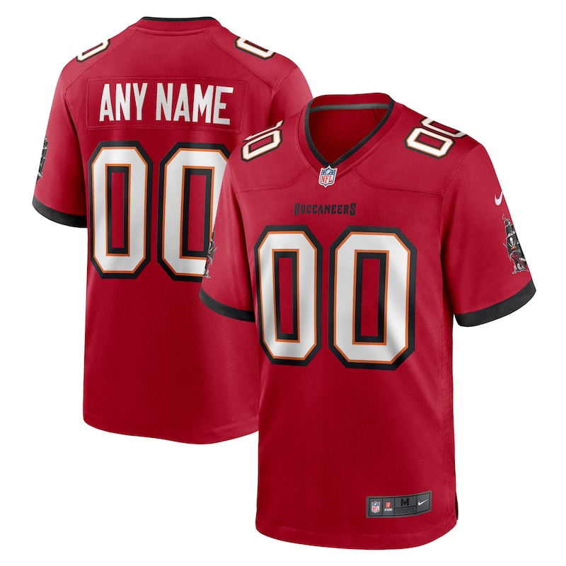 None Mens Nike Red Tampa Bay Buccaneers Budget-Friendly Replica Jersey