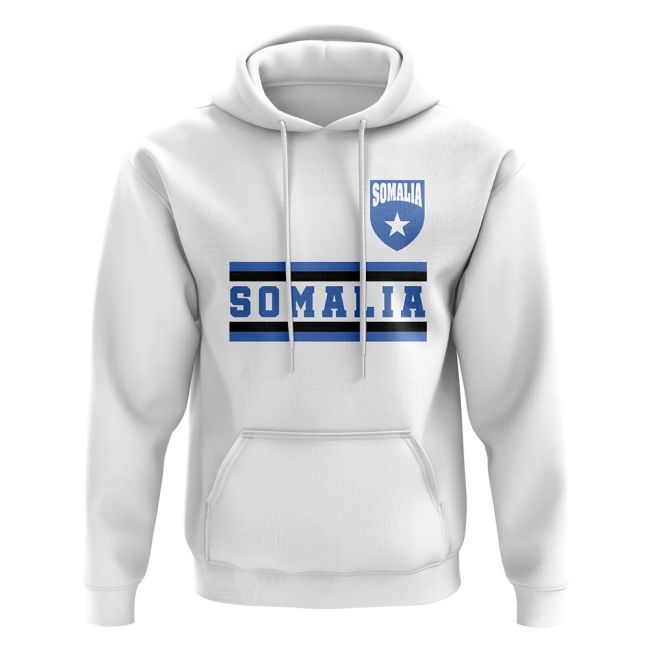 World-Class Somalia Core Football Country Hoody (White)