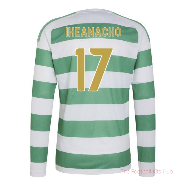 Pro Celtic 2026-2027 Long Sleeve Home Shirt (Iheanacho 17)