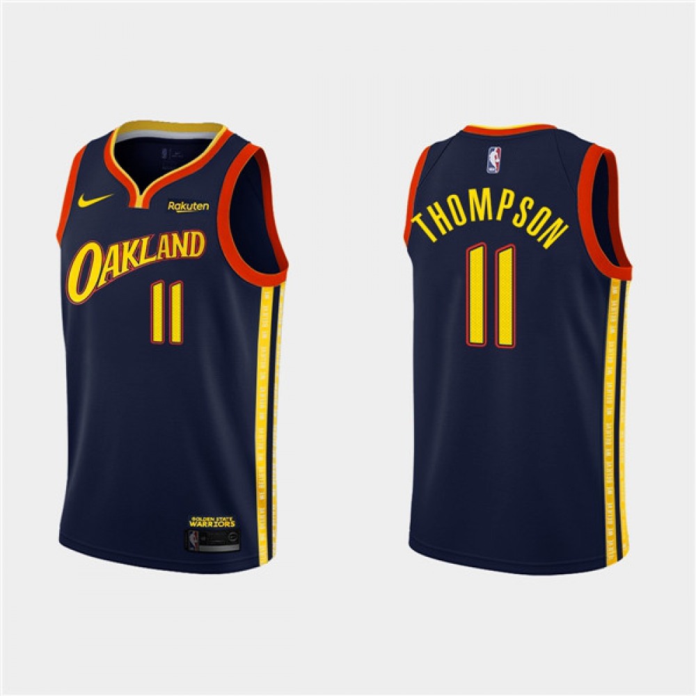 Classic Golden State Warriors 11 Navy Jersey City Edition - Must-Have Jersey