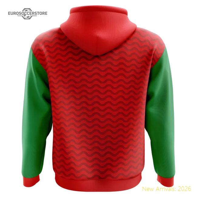 2025-2026 Morocco Home Concept Football Hoody (Kids)