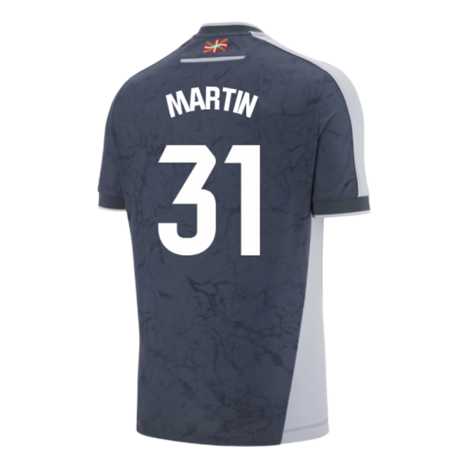 2025-2026 Real Sociedad Away Elegant Football Shirt (Martin 31)