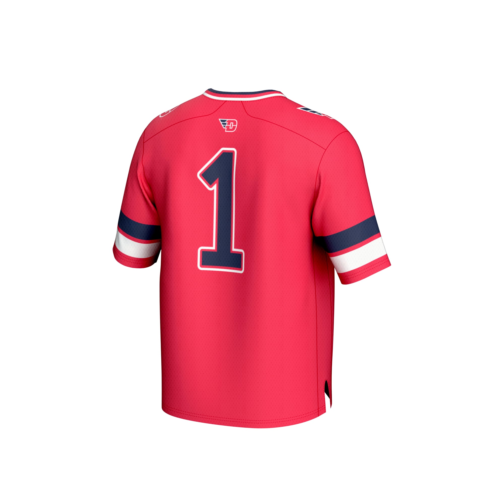 Youth #1 Red Dayton Flyers Lightweight Collegiate Football Fashion Jersey
