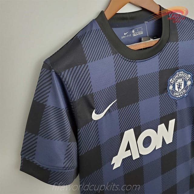 Manchester United 13-14 Third Black Football Kit