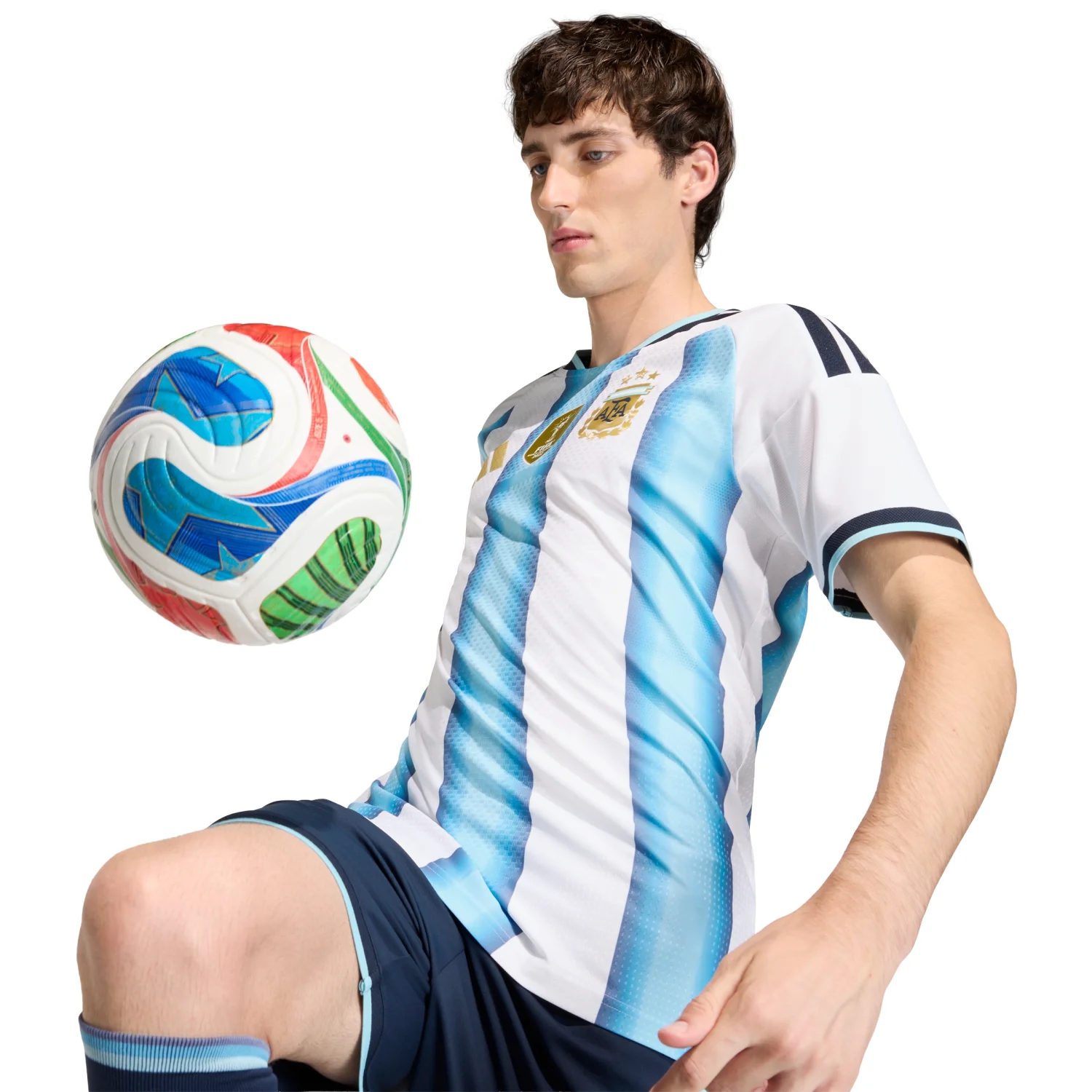 Argentina 2026 Home Jersey Men's | Climacool+ Body Mapping Performance Kit