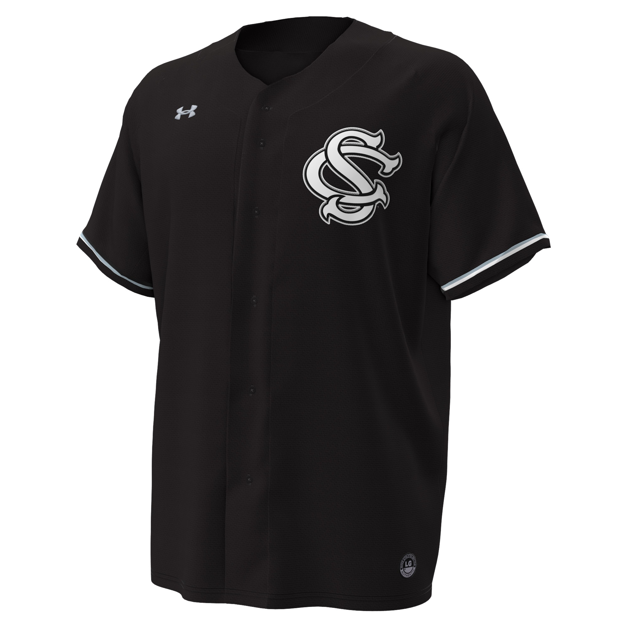 [DDG] South Carolina Gamecocks Replica Baseball Jersey - Black