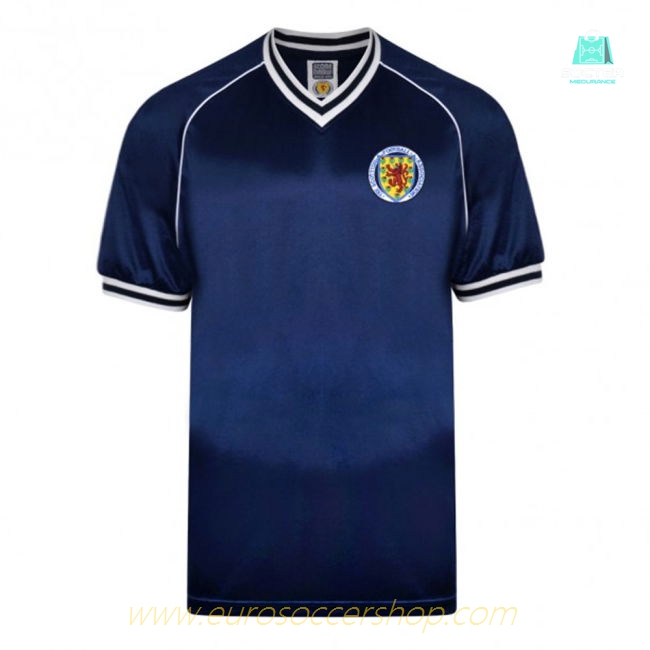 Score Draw Scotland 1982 Retro Football Shirt