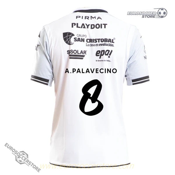 Necaxa 24-25 Season Away Jersey Featuring A.Palavecino with Number 8