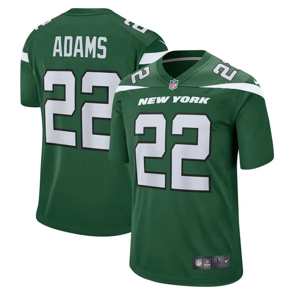 None Tony Adams Game Jersey - Green | NFL Player Jersey | NFL Football