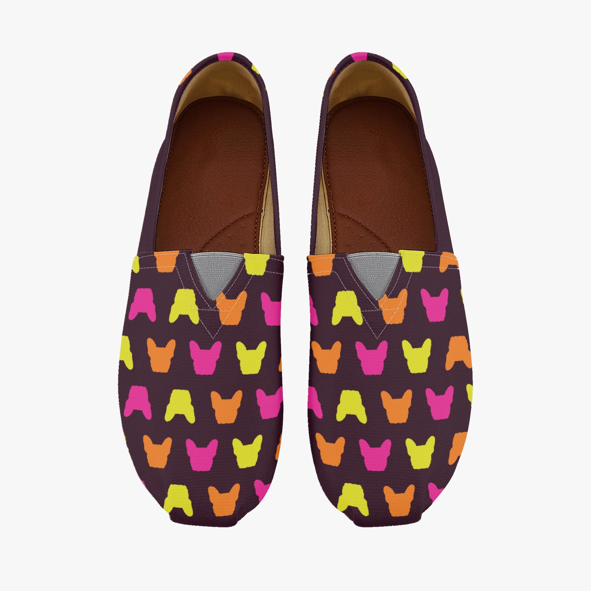 Galago - Bulldog Inspired Casual Canvas Shoes For Frenchie Fans