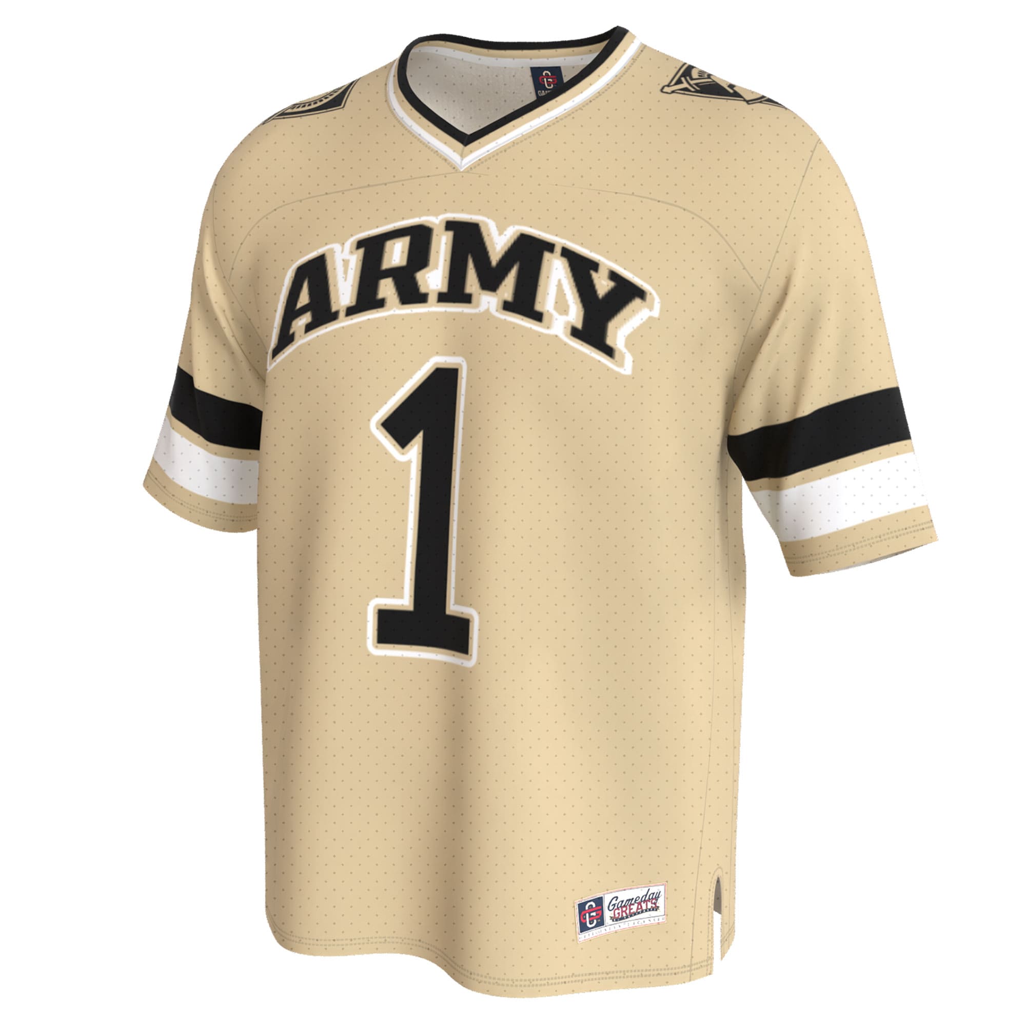 Army Black Knights GameDay Greats Unisex Lightweight Collegiate Football Fashion Jersey - Gold