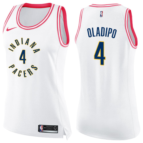 Official Pacers Victor Oladipo #4 2024 Icon Swingman NBA Jersey White