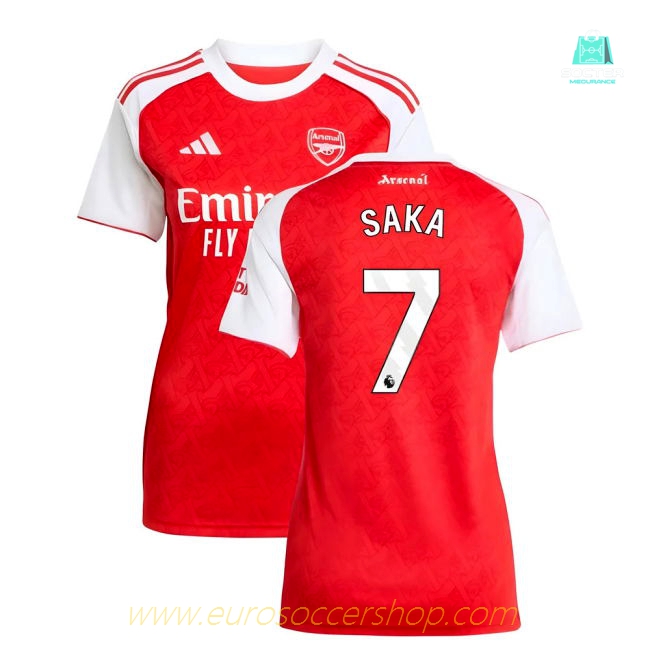 2025-2026 Arsenal Home Shirt (Womens) (Saka 7)