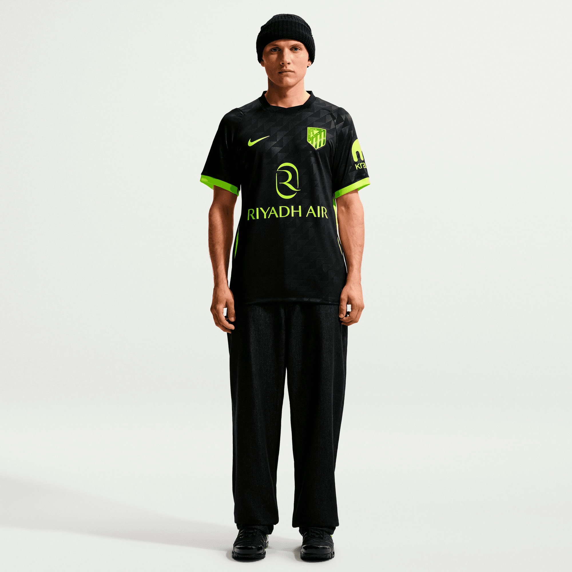 [SJH] Atletico de Madrid 2026/27 Away Stadium Replica Jersey - Black