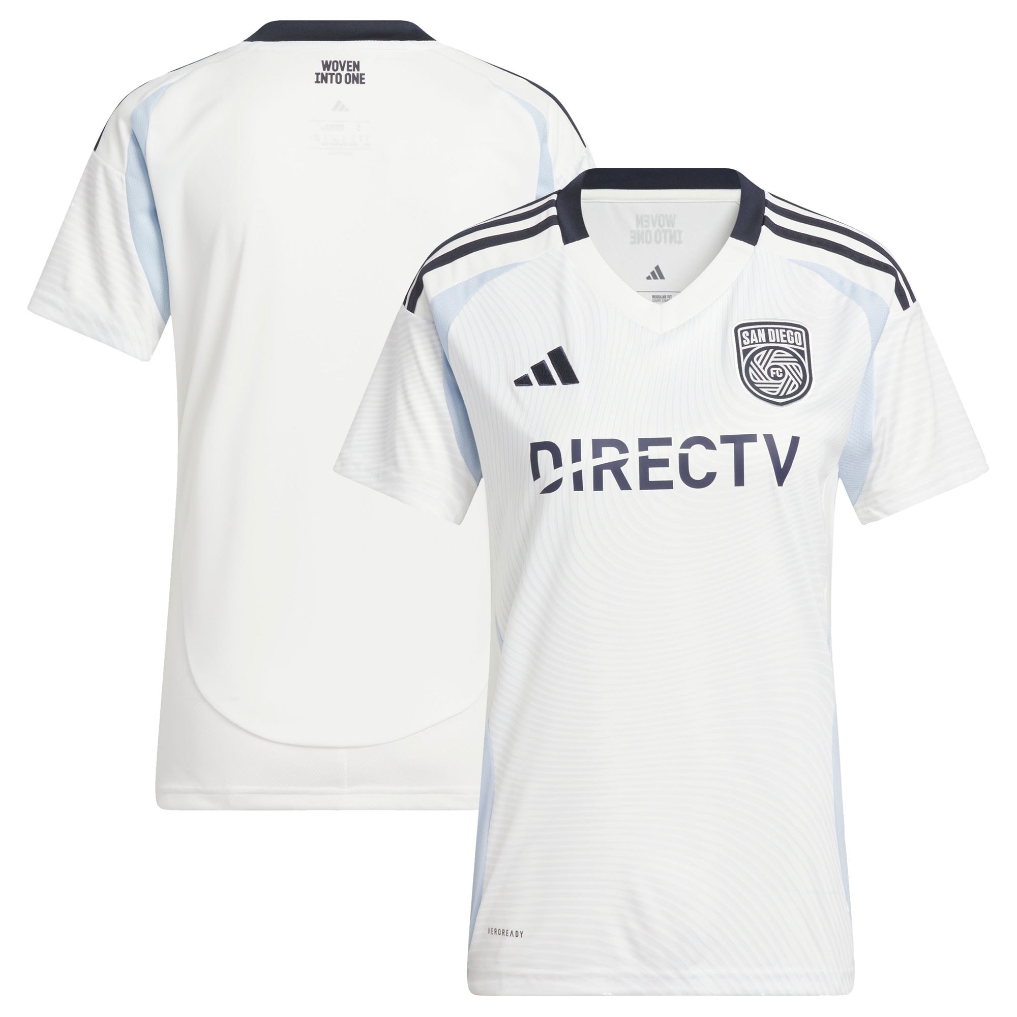 [SJH] San Diego FC Women's 2025 Woven Into One Replica Jersey - White