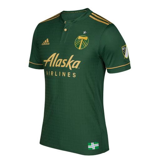 Comfort Fit Portland Timbers Home 201718 Soccer Jersey Shirt