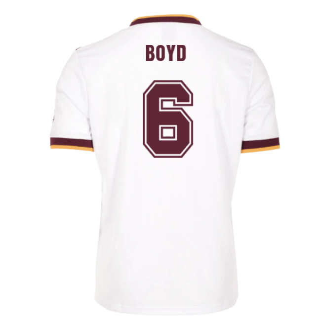 Authentic 1988-1989 Motherwell Away Away Boyd 6 With Retro Design -