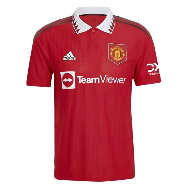 2022-20 Man Utd modern Home Football Shirt | genuine