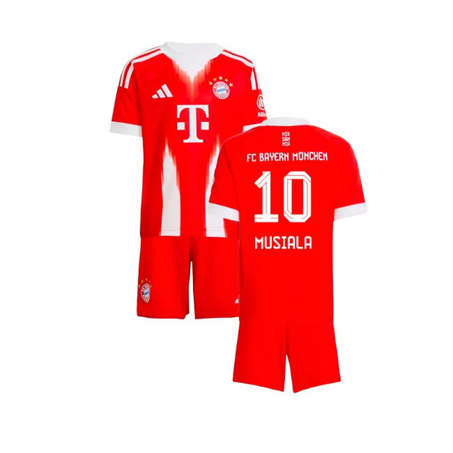 2025-2026 Bayern Home Professional Kit (Musiala 10) Moisture Wicking