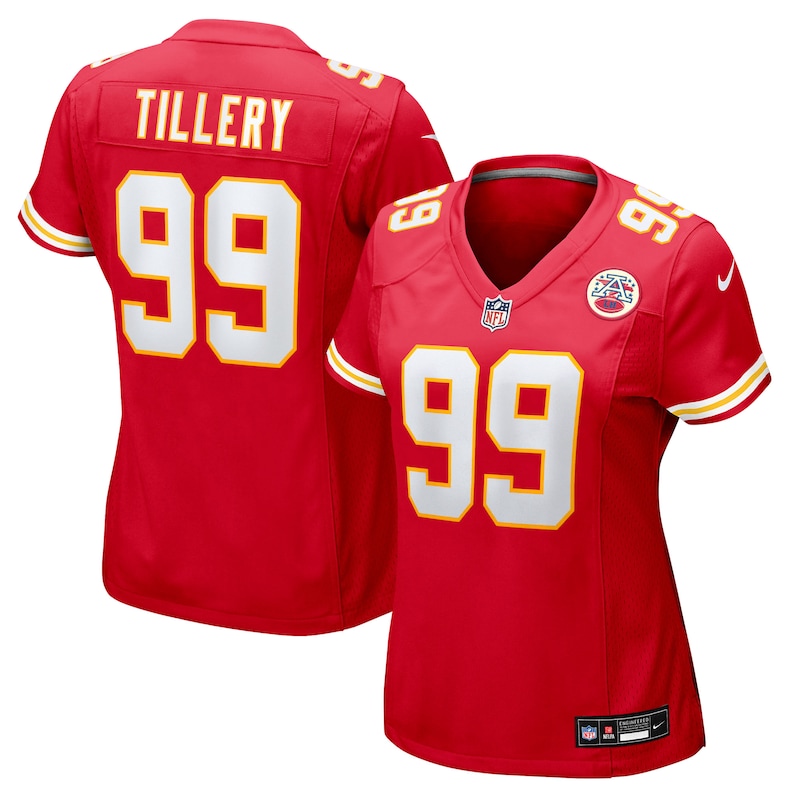 None Jerry Tillery KC Chiefs Modern Premium Jersey Football Apparel