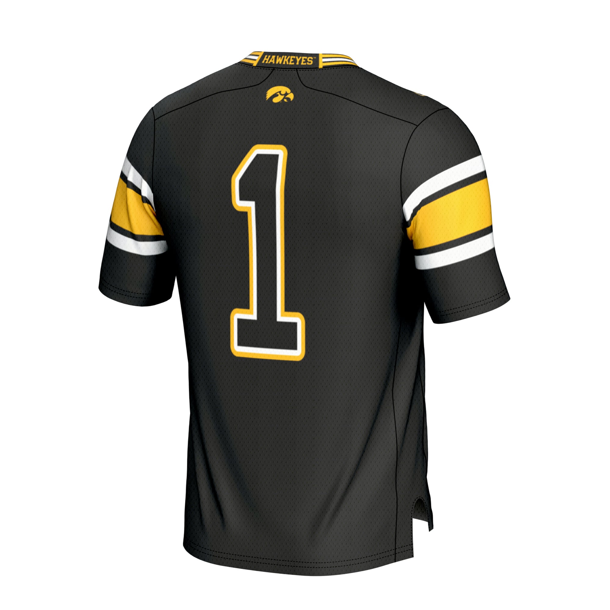 Unisex Black Iowa Hawkeyes Lightweight Collegiate Football Fashion Jersey