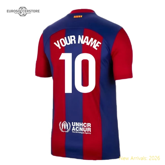 2023-2024 Barcelona Home Shirt (Your Name)