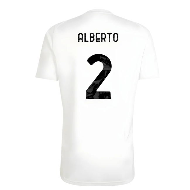 2025-2026 Juventus Training Shirt (White) (Alberto 2)