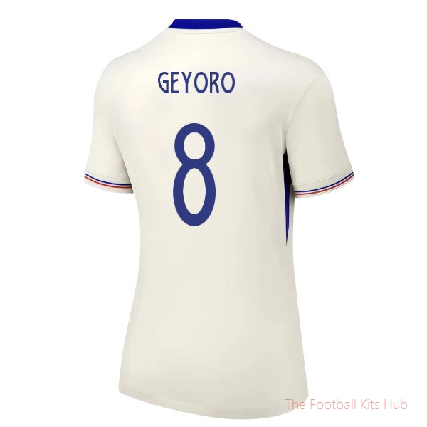2025-2026 France Womens Team Away Shirt (Ladies) (Geyoro 8)
