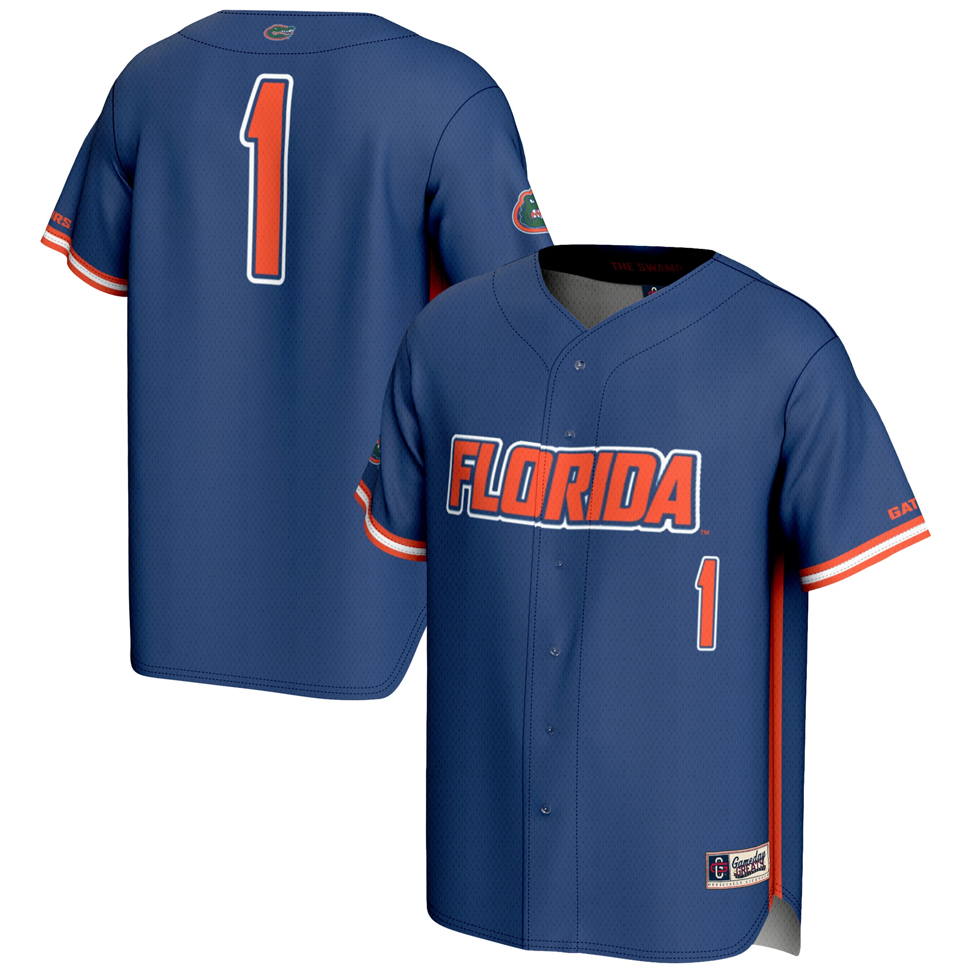 [NJP] Florida Gators GameDay Greats Youth Lightweight Baseball Jersey - Royal