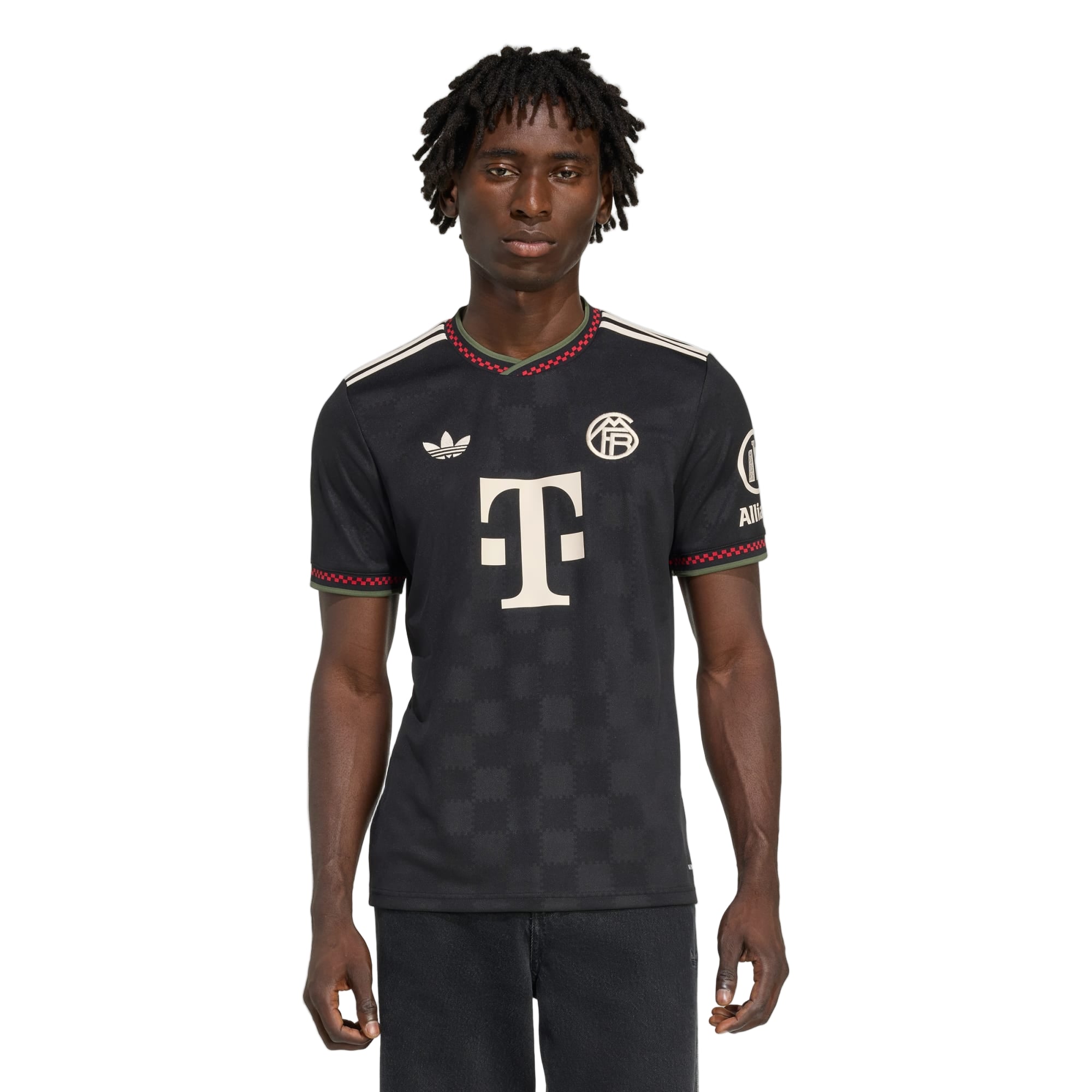 Buy Harry Kane Bayern Munich Third Soccer Jersey 25/26 Champions League Black Olive Green