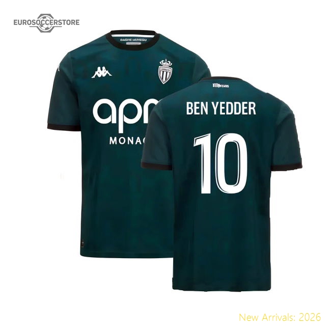 Top-Quality 2024-2025 As Monaco Away Shirt (Ben Yedder 10)
