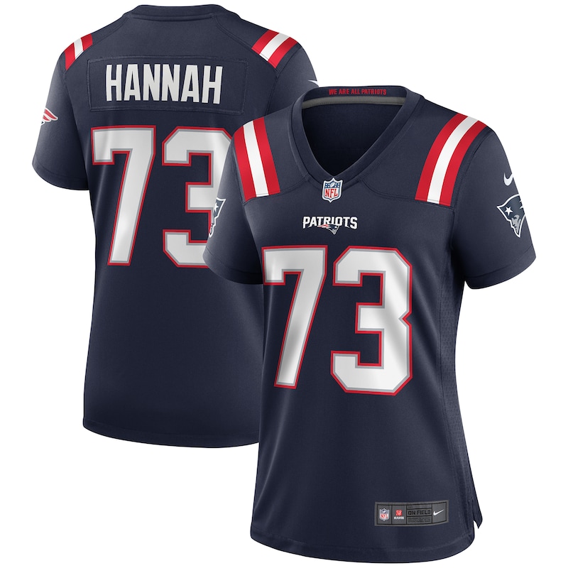 None John Hannah NE Patriots Championship High-Quality Jersey