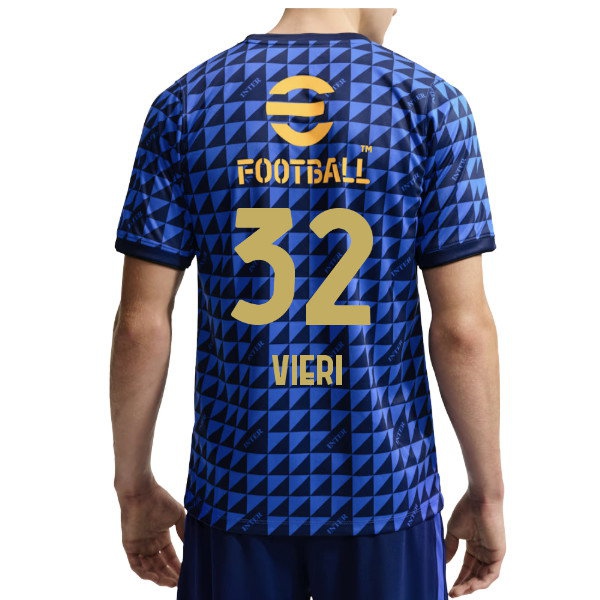 [DDJ] 2026-2027 Inter Milan Pre-Match Shirt (Blue) (Vieri 32)