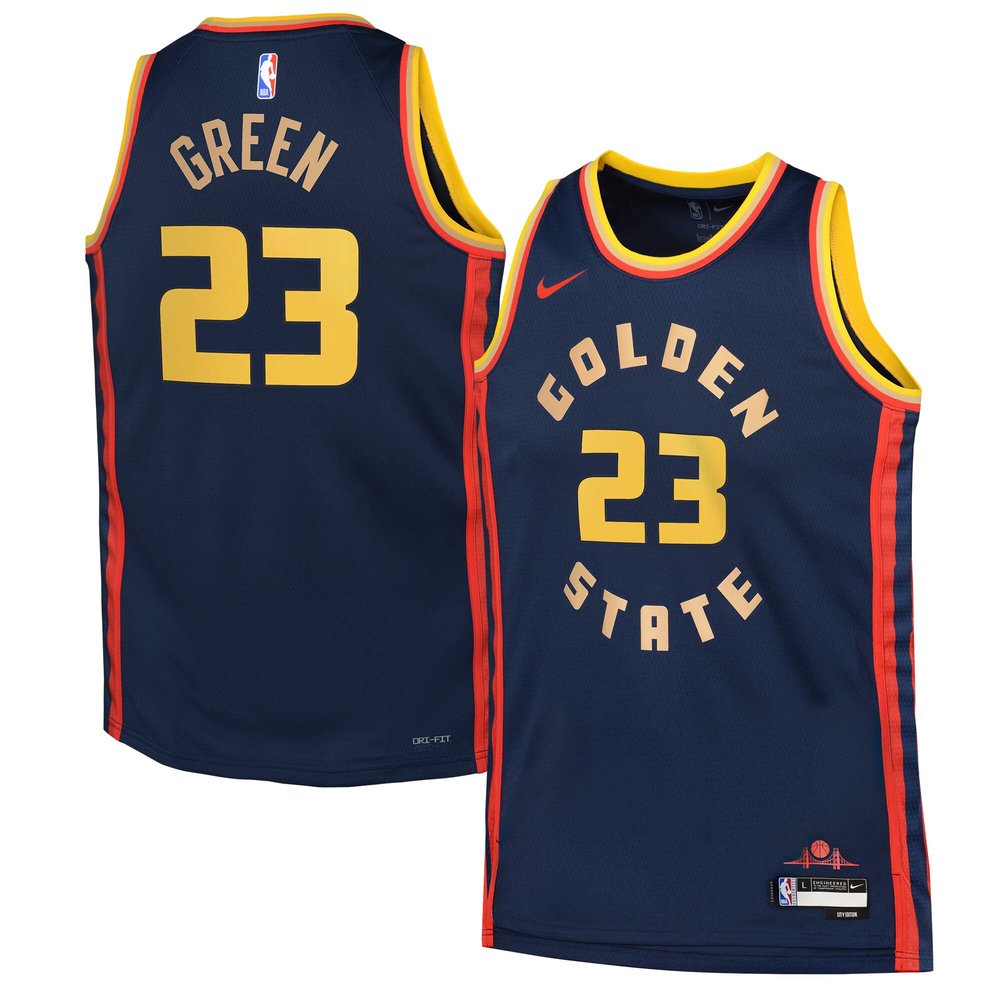 Official Golden State Warriors Jersey - Navy City Edition - Game Day Essential