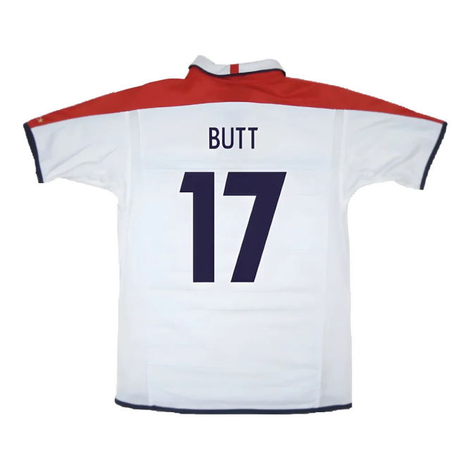 England 2003-05 Home Shirt ((Very Good) L) (Butt 17)